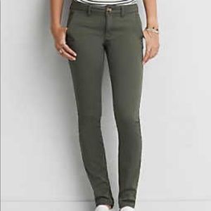 American Eagle skinny stretch twill pants